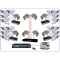 TR-40KM16IPFHD - Wireless solution for 4 sites up to 40km with 16IP CCTV Cameras TR-40KM16IPFHD - Wireless solution for 4 sites up to 40km with 16IP CCTV Cameras