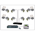 TR-40KM4SDIPFHD - Wireless multi link solution up to 40km with 4 High Speed Dome FHD CCTV IP TR-40KM4SDIPFHD - Wireless multi link solution up to 40km with 4 High Speed Dome FHD CCTV IP